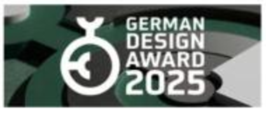 German Design Award 2025 logo - bar interior design award