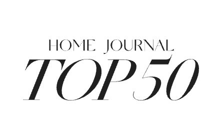 Home Journal Top 50 Interior Designers Southeast Asia logo - recognition awarded to Gratitude Design