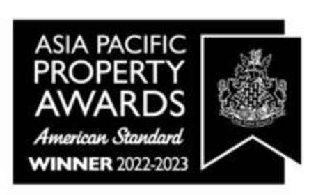 International Property Awards logo - interior design awards won by Gratitude Design