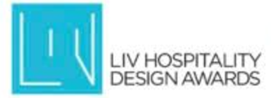 LIV Hospitality Design Awards logo - interior design awards won by Gratitude Design
