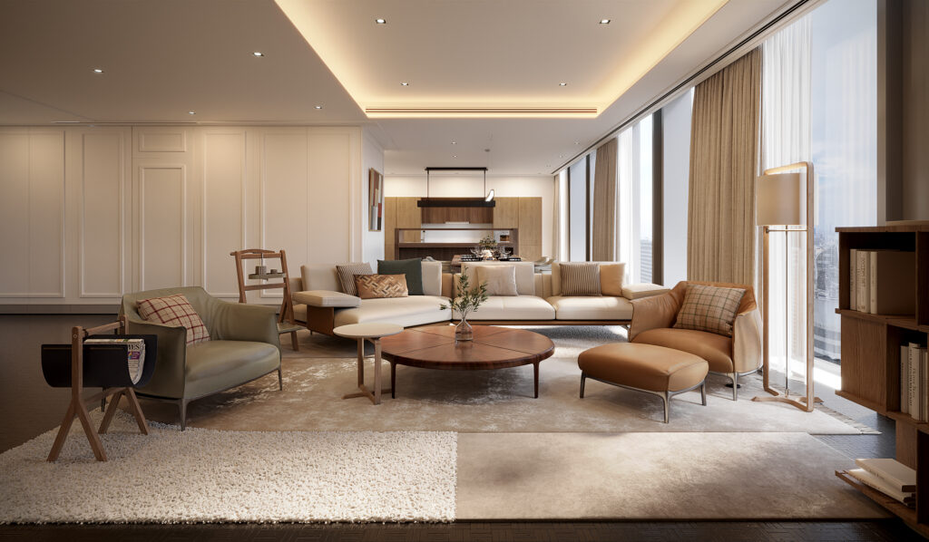 Ritz-Carlton Residences Bangkok — residential interior design in Bangkok by Gratitude Design